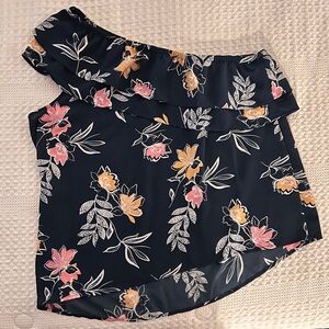 Apt. 9 Women’s Blouse, One shoulder, Size XL